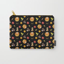 Seasonal Food Carry-All Pouch | Pie, Fall, Papper, Seamless, Tomato, Healthyfood, Colorful, Autumn, Organicproducts, Vegetables 