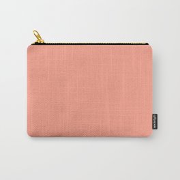 From The Crayon Box Vivid Tangerine - Pastel Orange - Peach Solid Color Accent Shade Hue / All One Carry-All Pouch | Pastel, Shade, Solidcoral, Solidpink, Colour, Colours, Pink, Crayoncolors, Coral, Minimalism 
