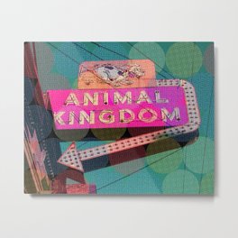 animal kingdom Metal Print | Graphic Design, Pattern, Vintage, Digital 