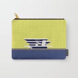 America's Cup Chipperfield Architecture Carry-All Pouch | Ocean, Architecture, Harbor, Limegreen, Modern, Architect, Children, Nautical, Graphicdesign, Minimal 