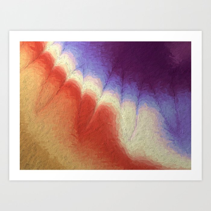 Hand Of God Abstract Art By Tito Art Print By Serpentfilms Society6