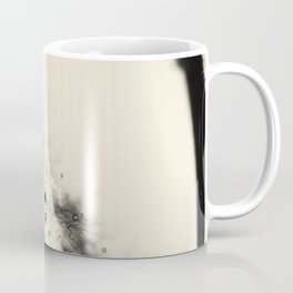 Dandelion Black Coffee Mug