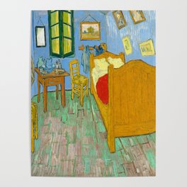 Vincent van Gogh The Bedroom, 1889  Poster