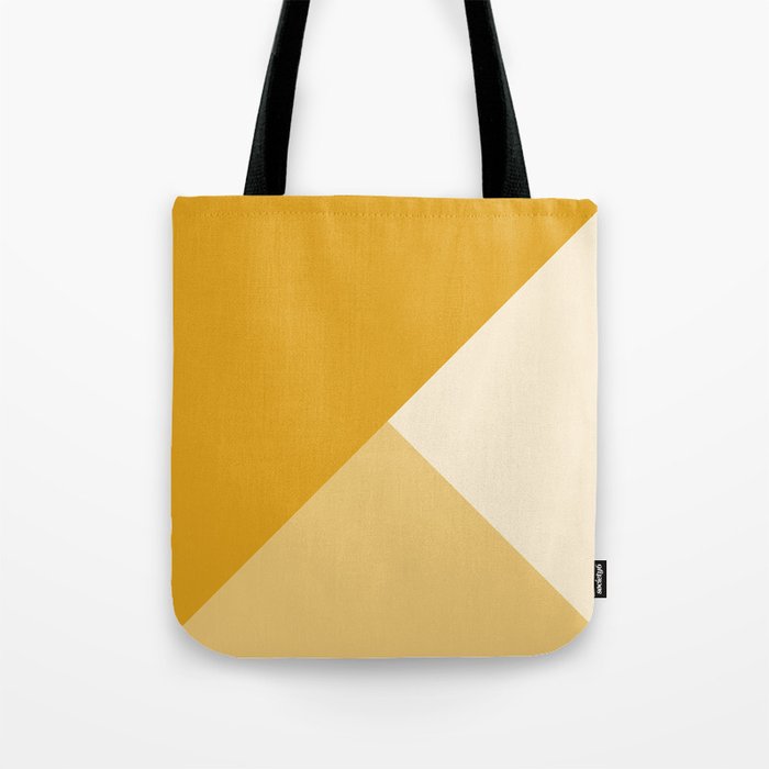 Mustard Tones Tote Bag by colorandpatterns | Society6