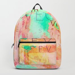 Uplifting Vegetus Energy Art  Backpack
