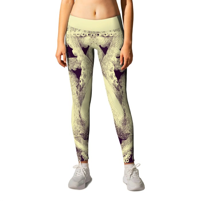 Out of the Box Leggings by MUSENYO | Society6