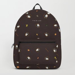 Black Shiba Pattern Backpack | Pattern, Pet, Digital, Cute, Shibainu, Yudineart, Animal, Yudine, Drawing, Blackshiba 