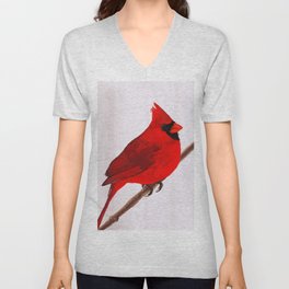 Cardinal V Neck T Shirt