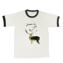 Revolve T Shirt | Digital, Graphite, Curated, Illustration, Animal, Vector, Drawing, Pop Surrealism 