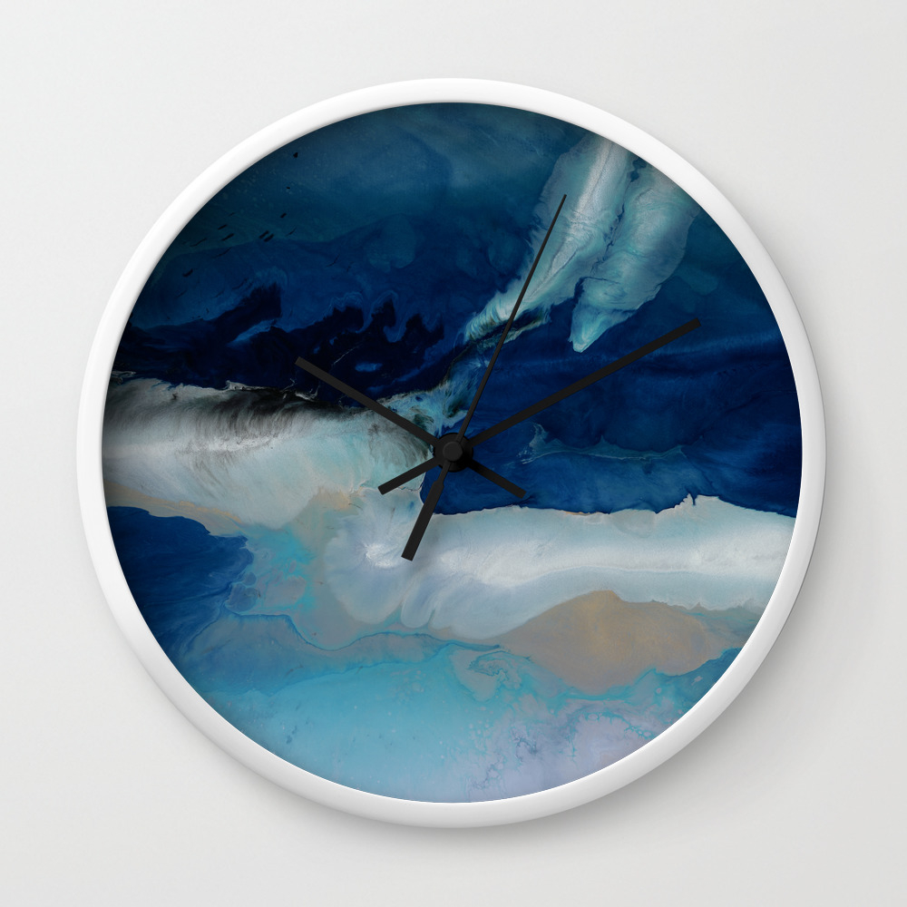Deep Ocean Art Resin Painting Abstract Seascape Coastal