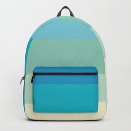 Summer colors 3 Backpack | Digital, Oil, Blue, Beach, Moana, Mediterranean, Sea, Ocean, Bdq, Watercolor 
