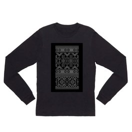 puntos - black Long Sleeve T Shirt | Sardigna, Dots, Graphicdesign, Sardinia, Digital, Black 