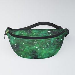 Green Nebula Fanny Pack