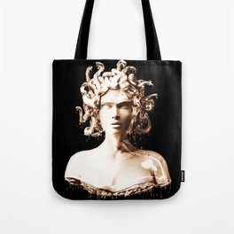 Bronze Medusa Tote Bag