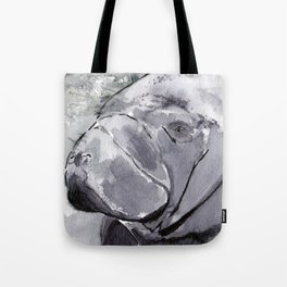 Manatee - Animal Series in Ink Tote Bag