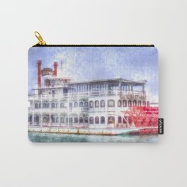 New Orleans Paddle Steamer Art Carry-All Pouch | Photo, Vintageriverboat, Watercolourship, Neworleansvintage, Paddlesteamer, Neworleans, Singaporeriverboat, Vintageboat, Vintageship, Vintageneworleans 