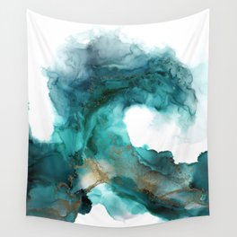 Teal Watercolor Wall Tapestries For Any Decor Style Society6