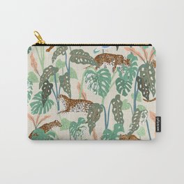 Monstera Jungle Carry-All Pouch | Tropicalplants, Jungle, Monsteradeliciosa, Cat, Swisscheeseplant, Jaguar, Graphicdesign, Lush, Wallpaper, Tropical 