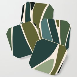Evolve - Modern Abstract Print Coaster