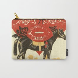 GOTHIC COWBOY Carry-All Pouch | Cowboy, Heart, Country, Pretty, Western, Horses, Floral, Lips, Guns, West 