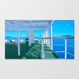 Cruise Canvas Print