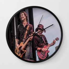 Roger Clyne and the Peacemakers shower curtain Wall Clock | Other, Bandphotos, Concert, Rockbands, Bands, Concertphotography, Guitars, Rockphotos, Livemusic, Showercurtains 