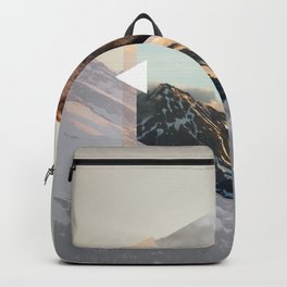 Geometria Espelhada Urso Backpack | Bear, Graphicdesign, Minimal, Landscape, Digital, Geometric 
