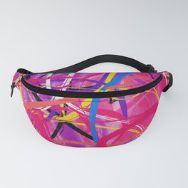 abstract scribble Fanny Pack