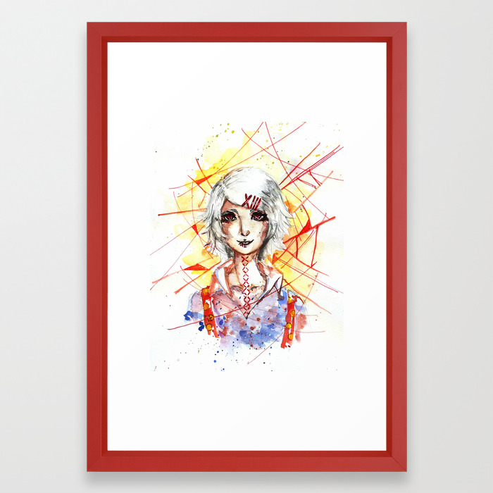 Wallpaper Tokyo Ghoul Juuzou Suzuya Framed Art Print By Kaylakhai Society6 Desktop Wallpaper