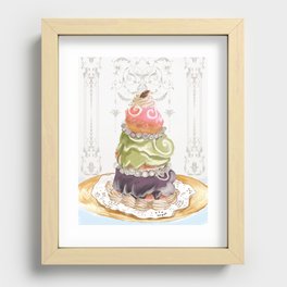 Budapest Pastry Shop Recessed Framed Print