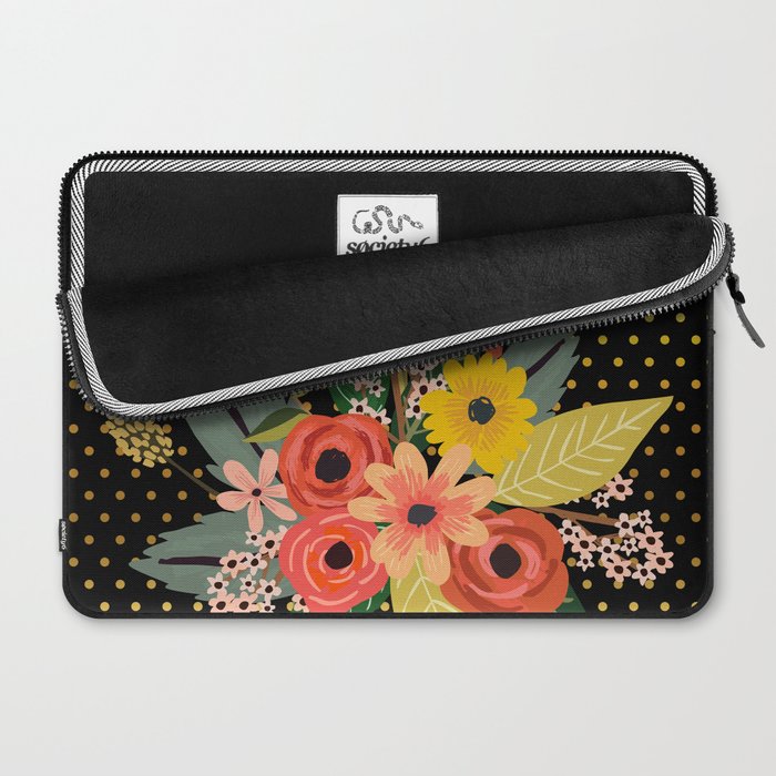 Flowers bouquet 2 Laptop Sleeve by julianarw Society6