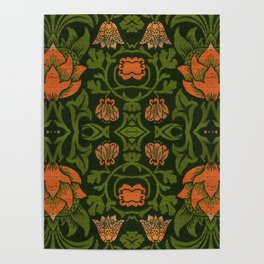 William Morris Arts & Crafts Pattern #3 Poster