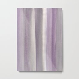 Purple Gray Watercolor Dream #1 #painting #decor #art #society6 Metal Print