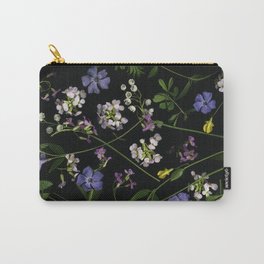 My flowers2 Carry-All Pouch | Lilac, Discreet, Garden, Lilyofthevalley, Digital, Periwinkle, Purple, Bright, Mysticism, Photo 
