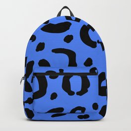 Leopard Berry Blue pattern Backpack | Cheetahprint, Bluepattern, Berryblue, Leopardpattern, Cheetahpattern, Cheetah, Animalpattern, Bluecheetah, Leopardprint, Animal 