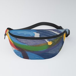 Zen Abstract ExpressionismArt  Fanny Pack