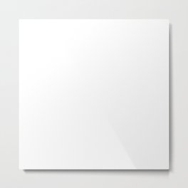 High Quality White Metal Print | Expensive, One, Single, Mono, Basic, Offwhite, Pure, Minimal, High, Graphicdesign 
