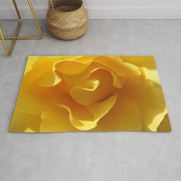 Yellow Rose Ruffles Abstract Rug | Yellowrose, Rose, Petals, Ytellow, Floral, Softpetals, Abstract, Nature, Flower, Landscape 