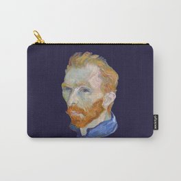 Vincent Van Gogh Self Portrait - Artwork for Wall Art, Prints, Posters, Tshirts, Men, Women, Kids Carry-All Pouch | Depression, Classic, Artsy, Masterpieces, Unique, Gothical, Graphicdesign, Painter, Impressionism, Revolutionary 