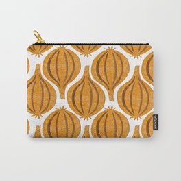 pattern onion Carry-All Pouch | Vegetable, Food, Plant, Kitchen, Pattern, Onion, Drawing, Digital, Colored Pencil, Design 