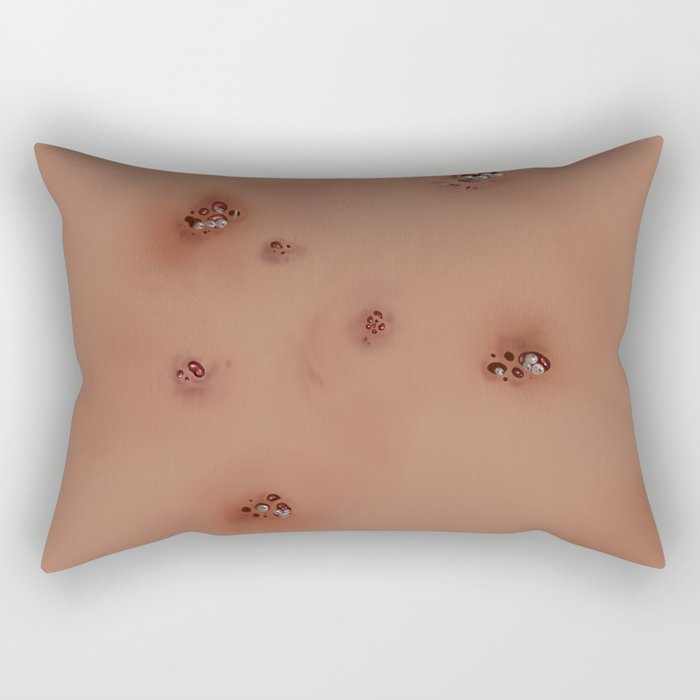 More Mango Worms Rectangular Pillow By Deeartlover Society6