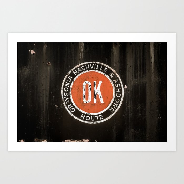 Graysonia Nashville & Ashdown Railroad OK Route Okay Arkansas Cement