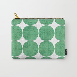 White Starburst on Green Carry-All Pouch | Wall, Shopping, Star, Theorangecactus, Decor, Style, Home, Green, Mcm, Mod 