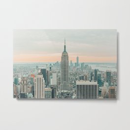 New York City Metal Print | Travel, Photo, Nyc, City, View, Buildings, Panorama, Color, Digital, Skyscraper 