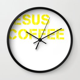 Jesus, Coffee & Republicans & 2020 Trump design Wall Clock | Funnytrump, Ivankatrump, Donaldtrump, Trump2020, Usapresident, Republicanshirt, Jesuscoffee, Political, Votetrump, Graphicdesign 