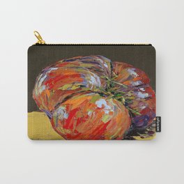 heirloom tomato Carry-All Pouch | Vegatable, Tomato, Heirloomtomato, Oil, Stilllife, Impressionism, Oilpainting, Painting, Magladry, Food 