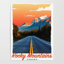 Rocky Mountains Poster