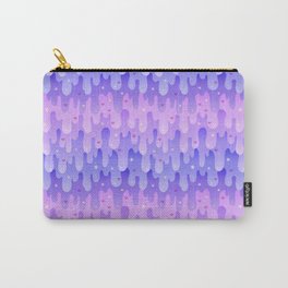 Lavender Slime Carry-All Pouch | Cute, Pastelgoth, Neon, Kawaii, Lavender, Purple, Unique, Anime, Pastel, Whimsical 