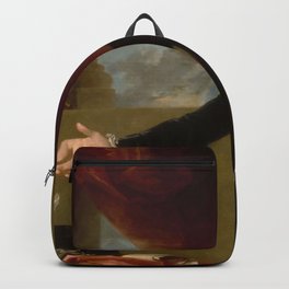 Vintage George Washington Portrait Painting 2 Backpack