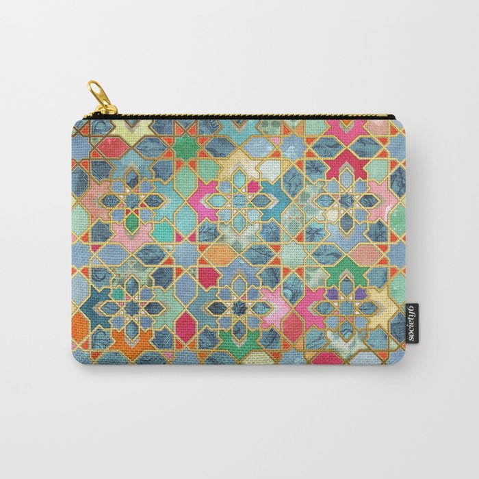Gilt & Glory - Colorful Moroccan Mosaic Tasche